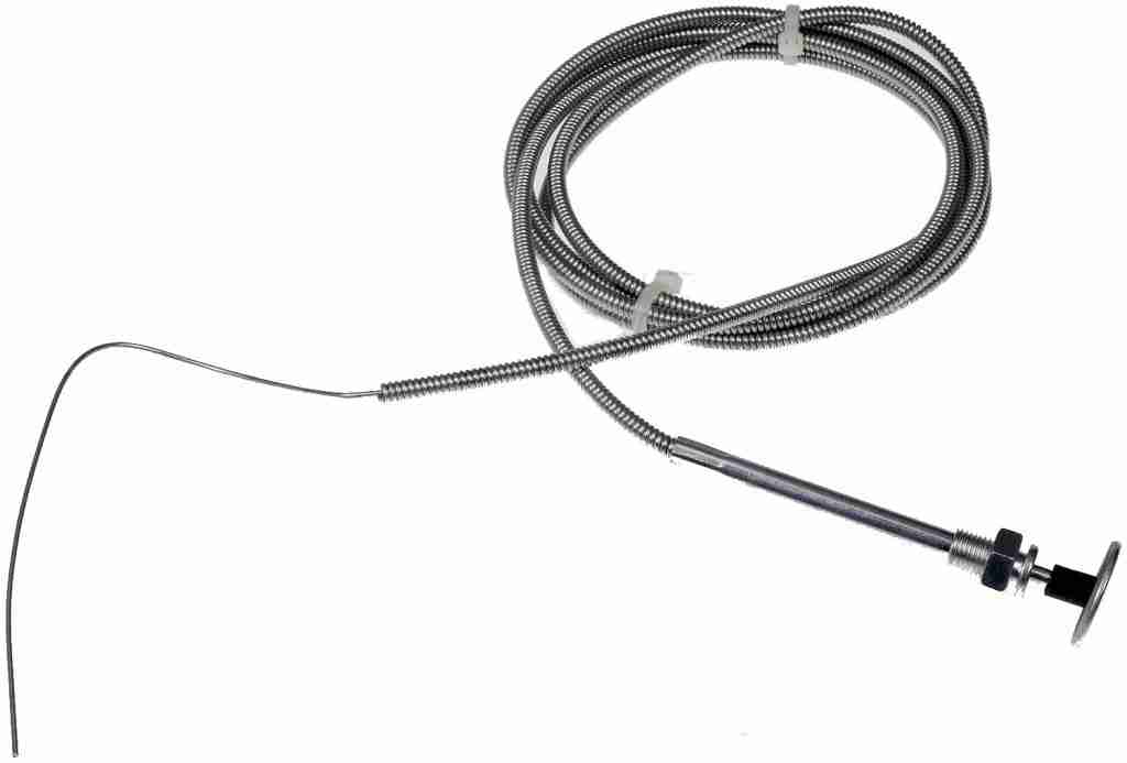 192658 Universal Choke Cable with Chrome Round Knob, 72″, Hood Release