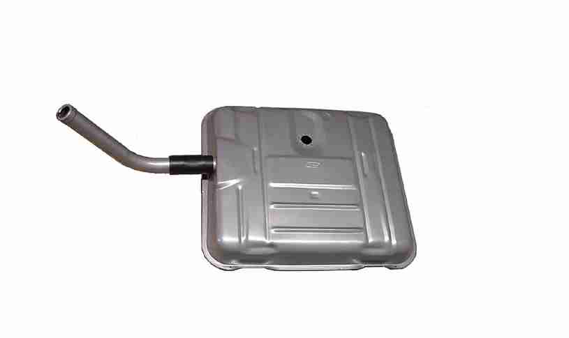 1941-57 Universal Replacement Fuel Tank, 17 gallons, All exc SW or SDL, 31-1/2″x27-1/2″x7-1/2″ w/ 11-1/2″ fuel neck opening offset from front edge of tank