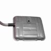 1941-57 Universal Replacement Fuel Tank, 17 gallons, All exc SW or SDL, 31-1/2″x27-1/2″x7-1/2″ w/ 10″ fuel neck opening offset from front