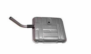 1941-57 Universal Replacement Fuel Tank, 17 gallons, All exc SW or SDL, 31-1/2″x27-1/2″x7-1/2″ w/ 10″ fuel neck opening offset from front