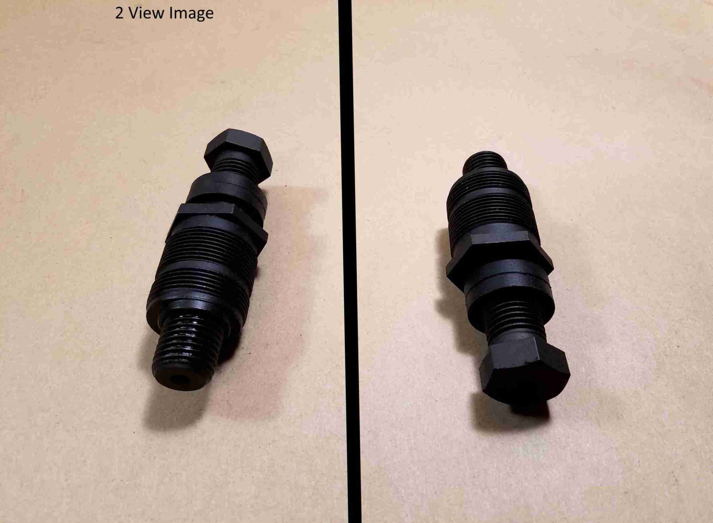 1953-57 Upper Outer Control Arm Shaft Package, includes shaft, bushings, seals & grease fittings for one side