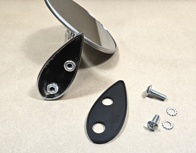 1953 1955 Replacement Exterior Door Mirrors, Pair - Image 2