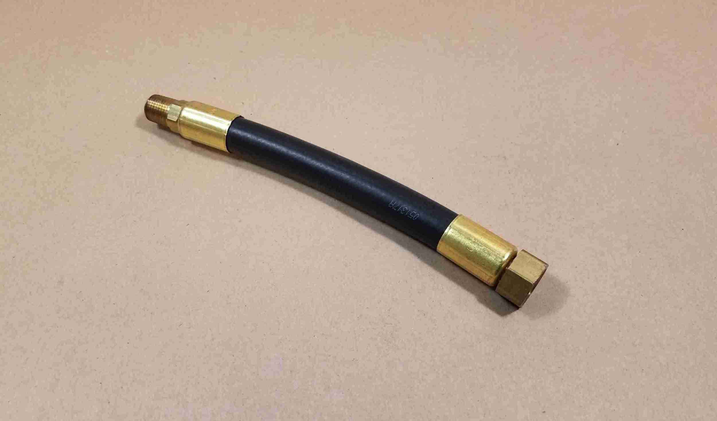 1955-57 3/8" Diameter Fuel Line to Fuel Pump Hose, 6-3/4" long