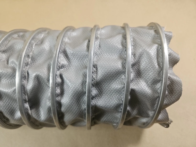 1957 1958 Intake Air Duct Hose, Flexible 4" ID Warm Intake. Pontiac Bonneville - Image 2