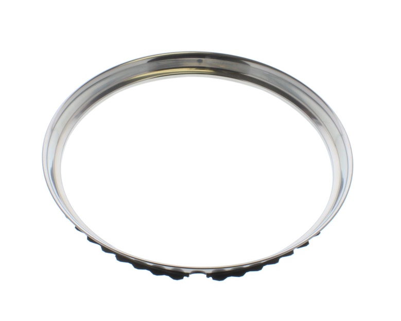1960 1962 Fullsize 8-Lug/Aluminum Wheel Trim Ring, 14 x 1-3/4" tall, stainless