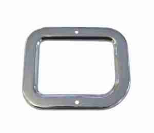 1960-65 Chrome Shift Boot Trim Plate, 1960-64 All P8