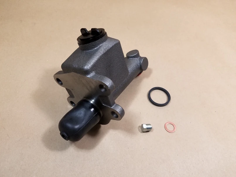 1958-60 New Master Cylinder, w/ rod, boot, & cap, All 1958, 1959