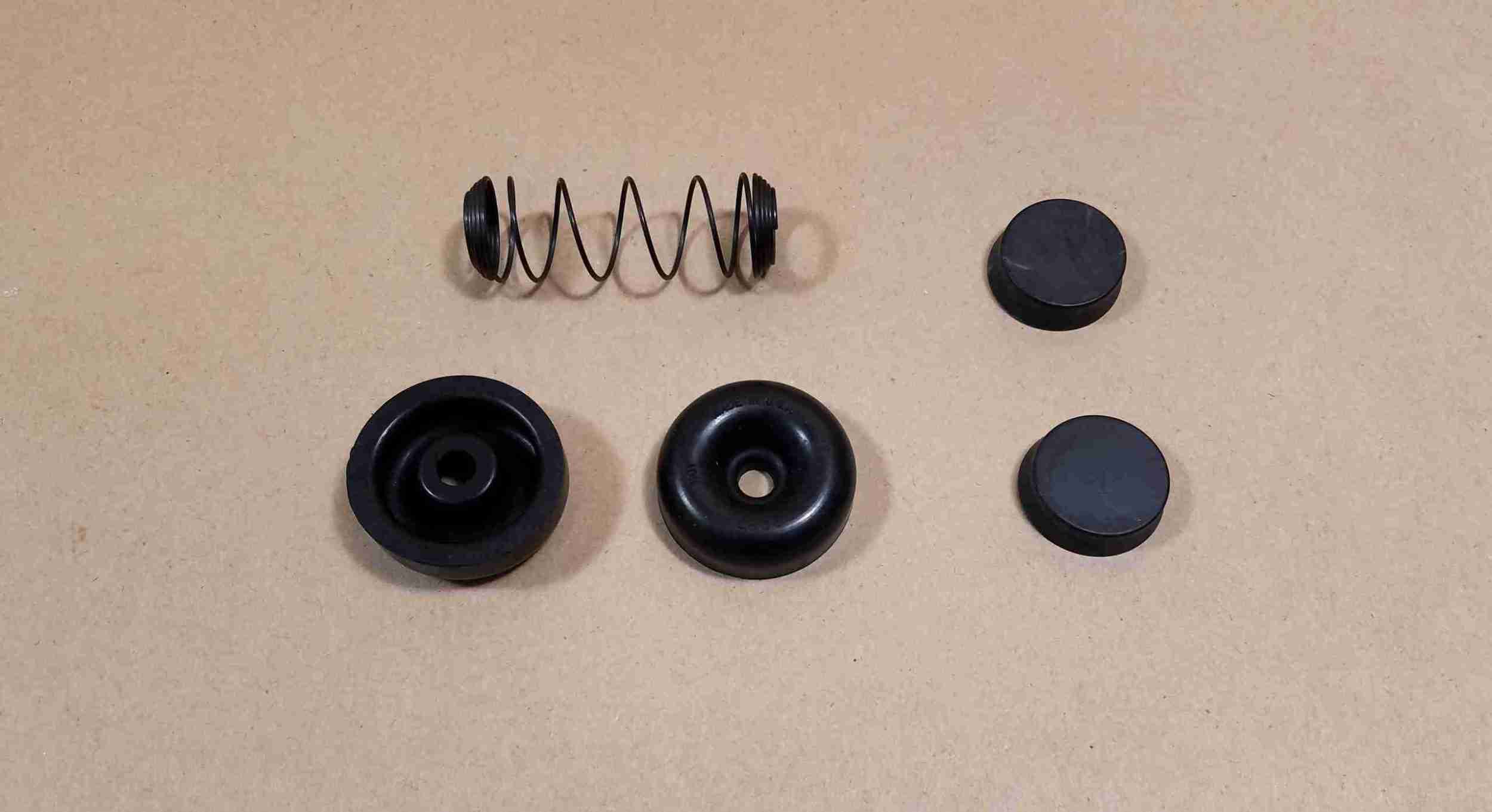 1942-57 Front Wheel Cylinder Repair Kit, LH or RH, 1-1/16" bore