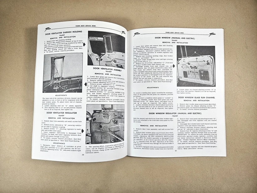 1955 Station Wagon Fisher Body Bulletin, 1955 Chevrolet Station Wagon, Nomad & Sedan Delivery information - Image 2