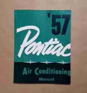 1957 Air Conditioning Shop Manual Special Supplement