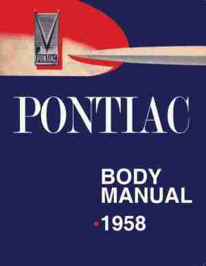 1958 Body Service Manual