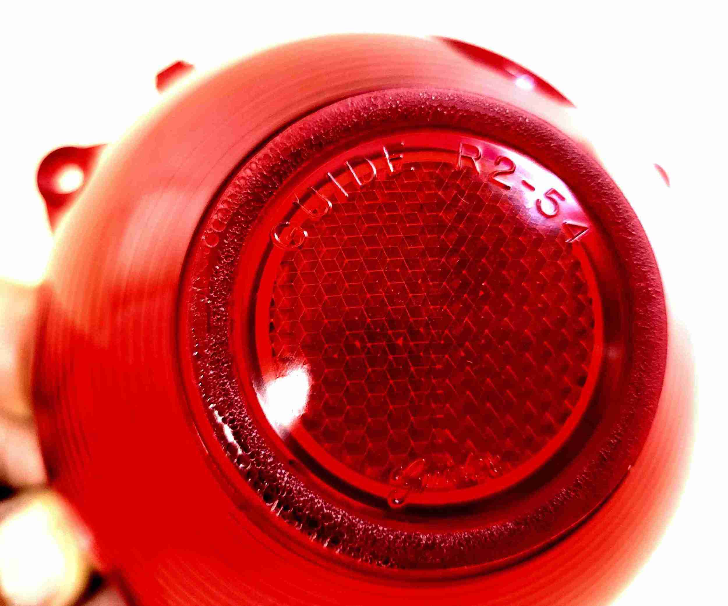 1954 Tail light lens Starchief cast without the metal trim ring - Image 2