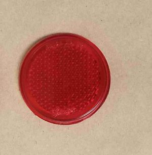 1957 Tail Lamp Reflector Lens, 2” diameter, All Starchief & Bonneville