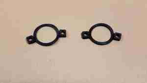 1955-57 License Plate Lamp Lens Gaskets, pair, 1955-56 Station Wagon & Safari, 1957 All