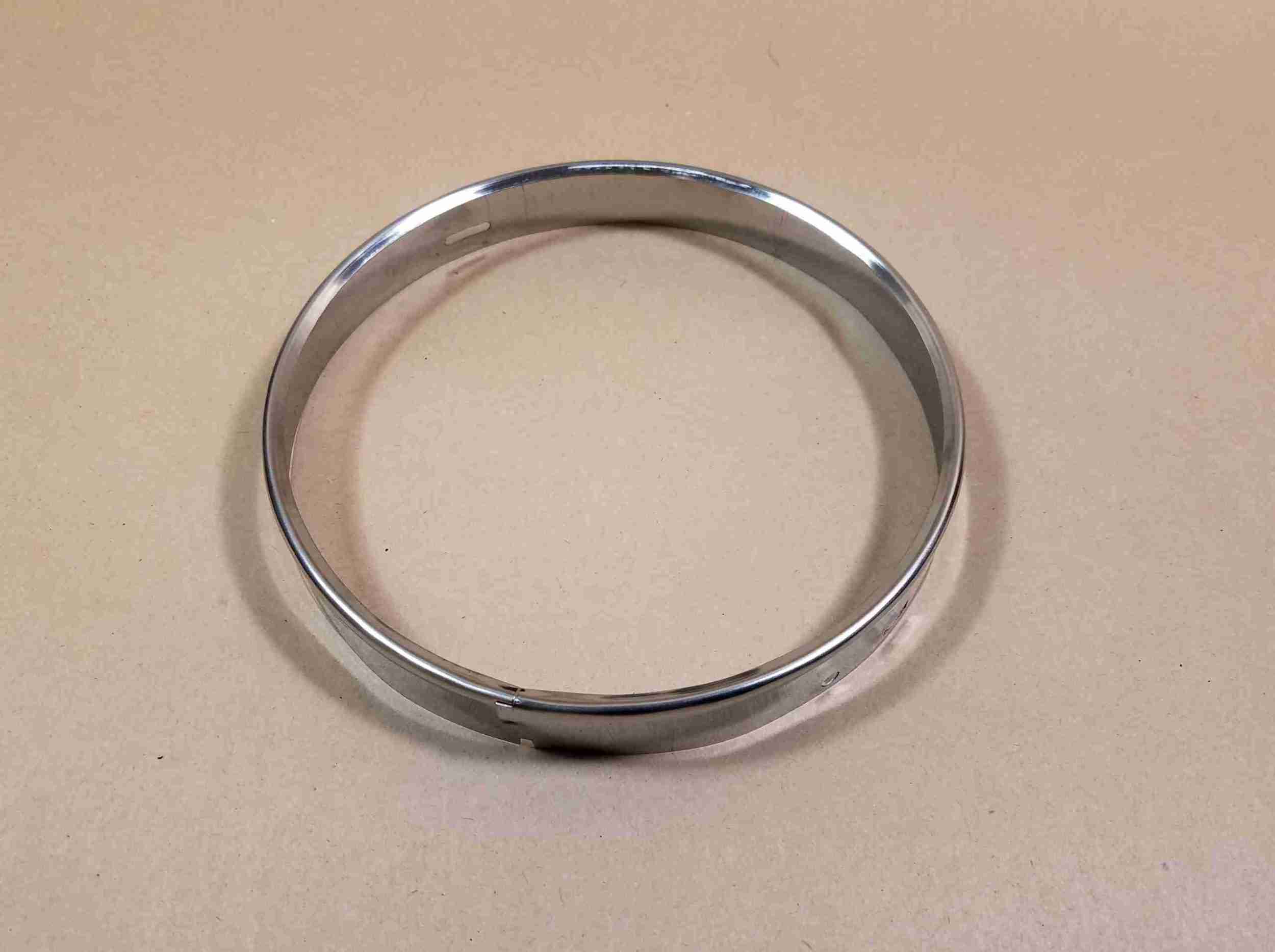 1955-57 Headlamp Retaining Ring, 1955 type 2 w/o tabs, 1956-57 All