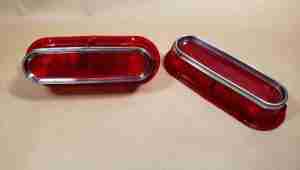 1961 Tail lamp lens - Catalina & Ventura except SW, re-issue from original GM tooling