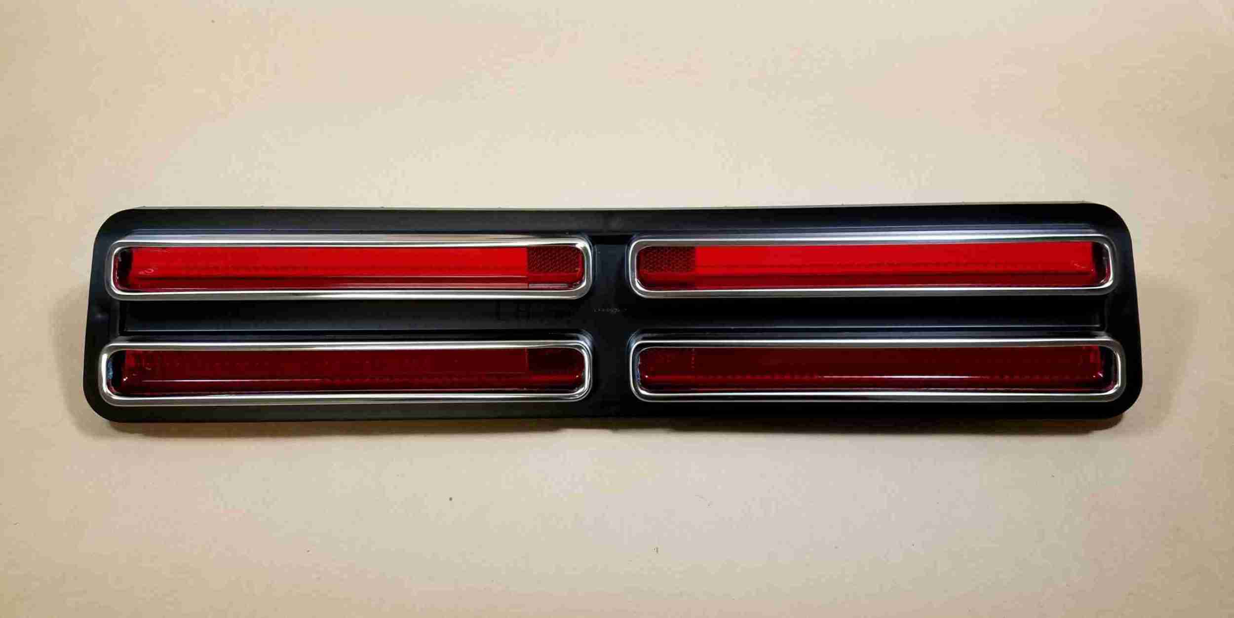 1967 GTO LH Tail Lamp Lens