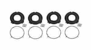 1958-66 Headlamp Mounting Ring Set, includes mounting rings, retaining rings & screws, All 1958-66 Full Size