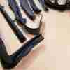 1961-1964 Fullsize Conv roof rail kit. Top 2nd Type with 5 3/8 between center section studs - Image 2