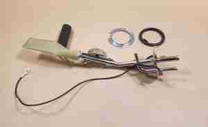 1965-66 Fuel sending unit Full size with AC, 3/8 delivery, 1/4 return
