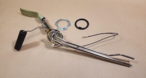 1965-66 Fuel sending unit Full size with AC, 3/8 delivery, 1/4 return