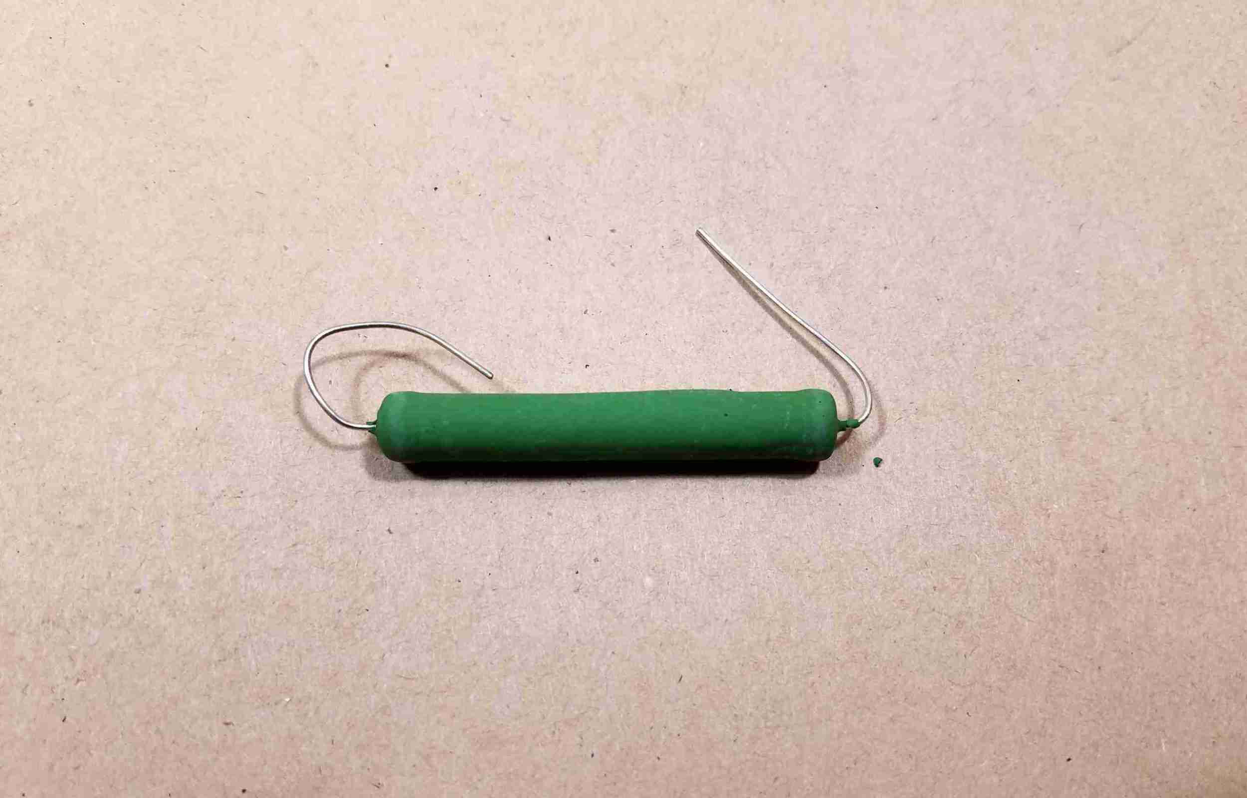 1926-54 12V to 6V Voltage Reducer, solder-in resistor type, 24 Ohm