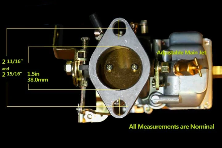 1933 1967 GM 1bbl Replacement Carburetor, See Description for Specs and Applications - Image 4