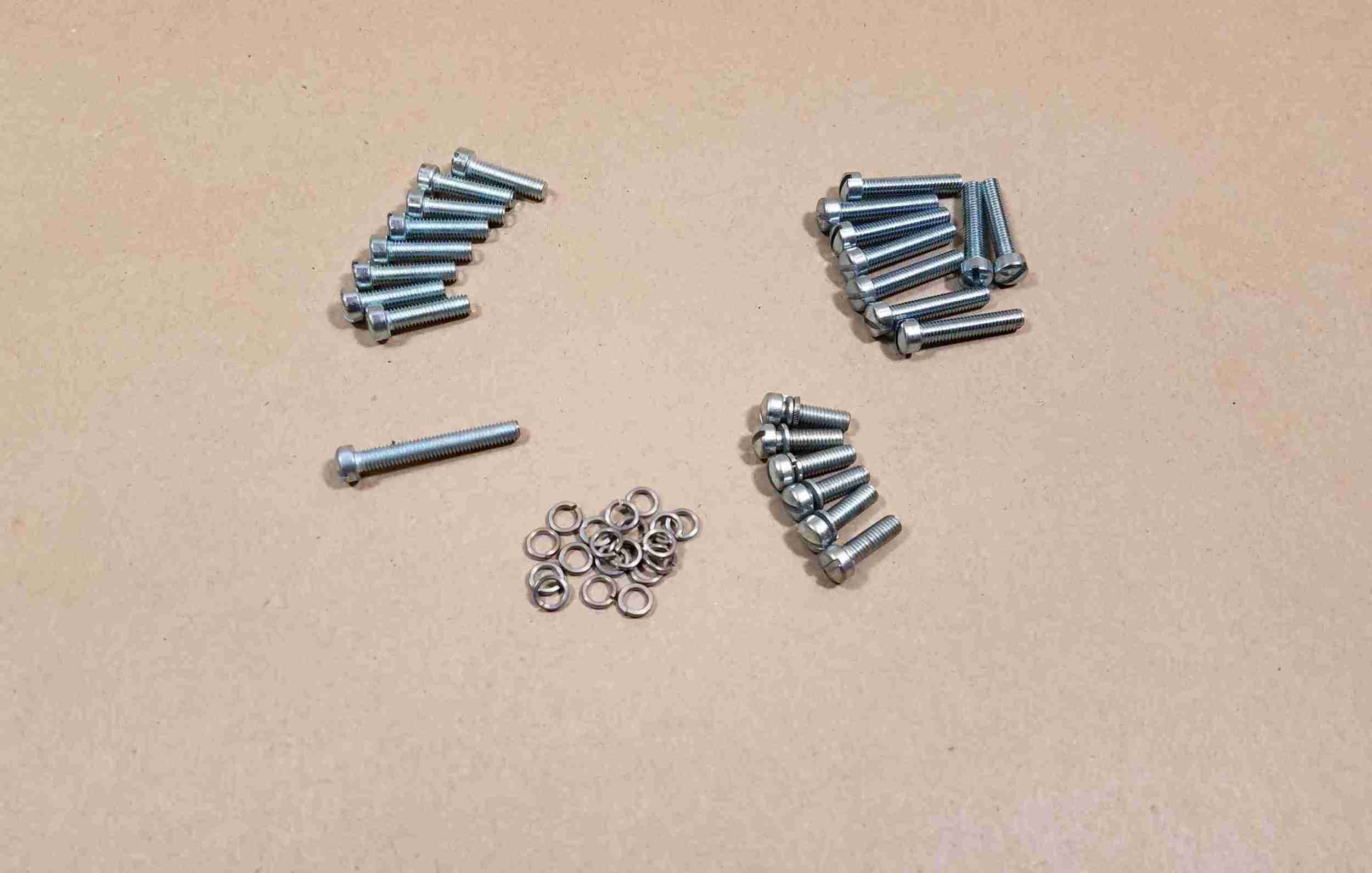 1955-71 Tripower Carburetor Top Plate Screw Set