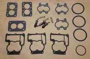 1957-58 Rochester 2GC 2bbl Carburetor Rebuild Kit, All 3 Tripower carbs