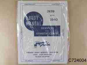 1939-40 Fisher Body Manual