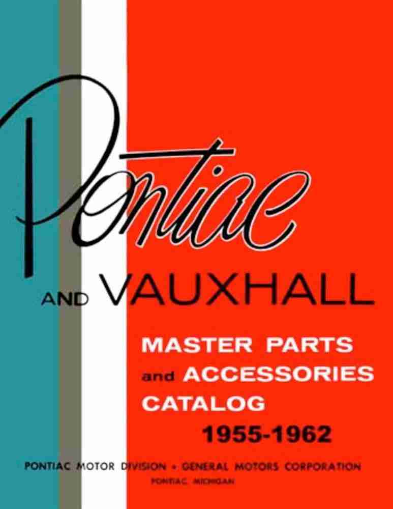 1955-61 Pontiac Parts Manual, bound