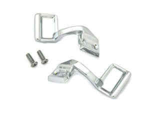 1968-69 Inside Door Handles, pair, 1968-69 Firebird w/ Custom or Deluxe Trim