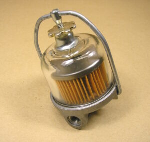 1937 1965 GM Accessory Glass Bowl Fuel Filter Assembly With AC Logo, See Description For Applications