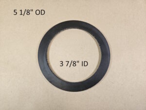 1934 1958 Pontiac Chevrolet Front Coil Spring Insulator, 5 1/8" OD x 3 7/8" ID, For the Pair, Buy 2