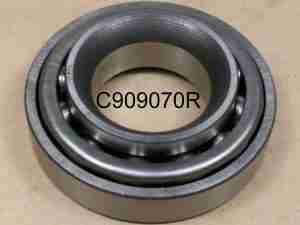 1958-61 Front Wheel Inner Ball Bearing Set, includes bearing, race & cup for one side, 1958-61 except Tempest or Police