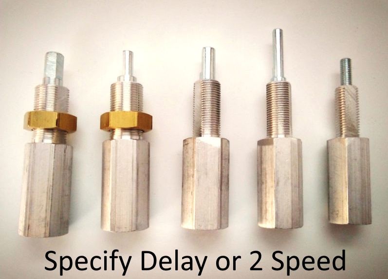 1935-58 Intermittent Delay Windshield Wiper Motor Switch Shaft Extension, 1/4' diameter shaft