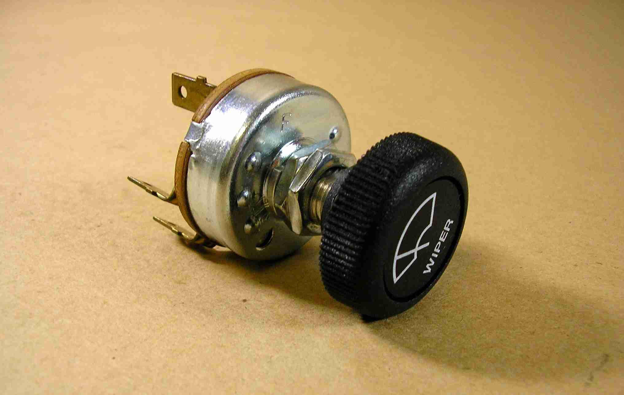 1935-58 12V Two Speed Windshield Wiper Motor Switch