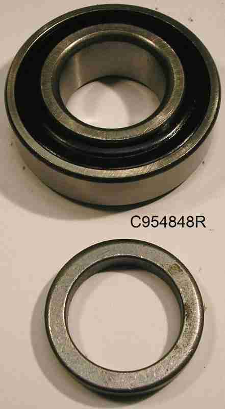 1937-64 Rear Wheel Bearing Assembly, includes retainer ring