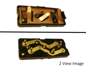1960-81 6-Way Power Seat Switch Base, contact board, for Type 2 adjuster