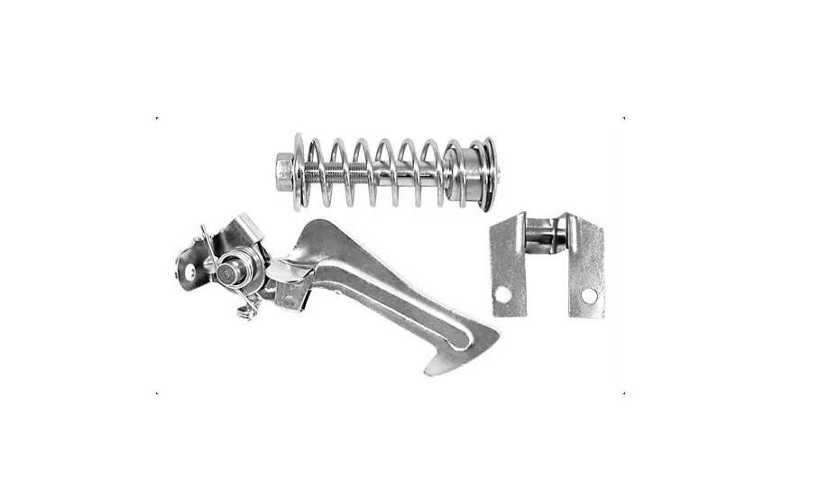 1963-67 Hood Latch Safety Catch Kit, 3 pieces, secondary latch assembly that attaches to hood