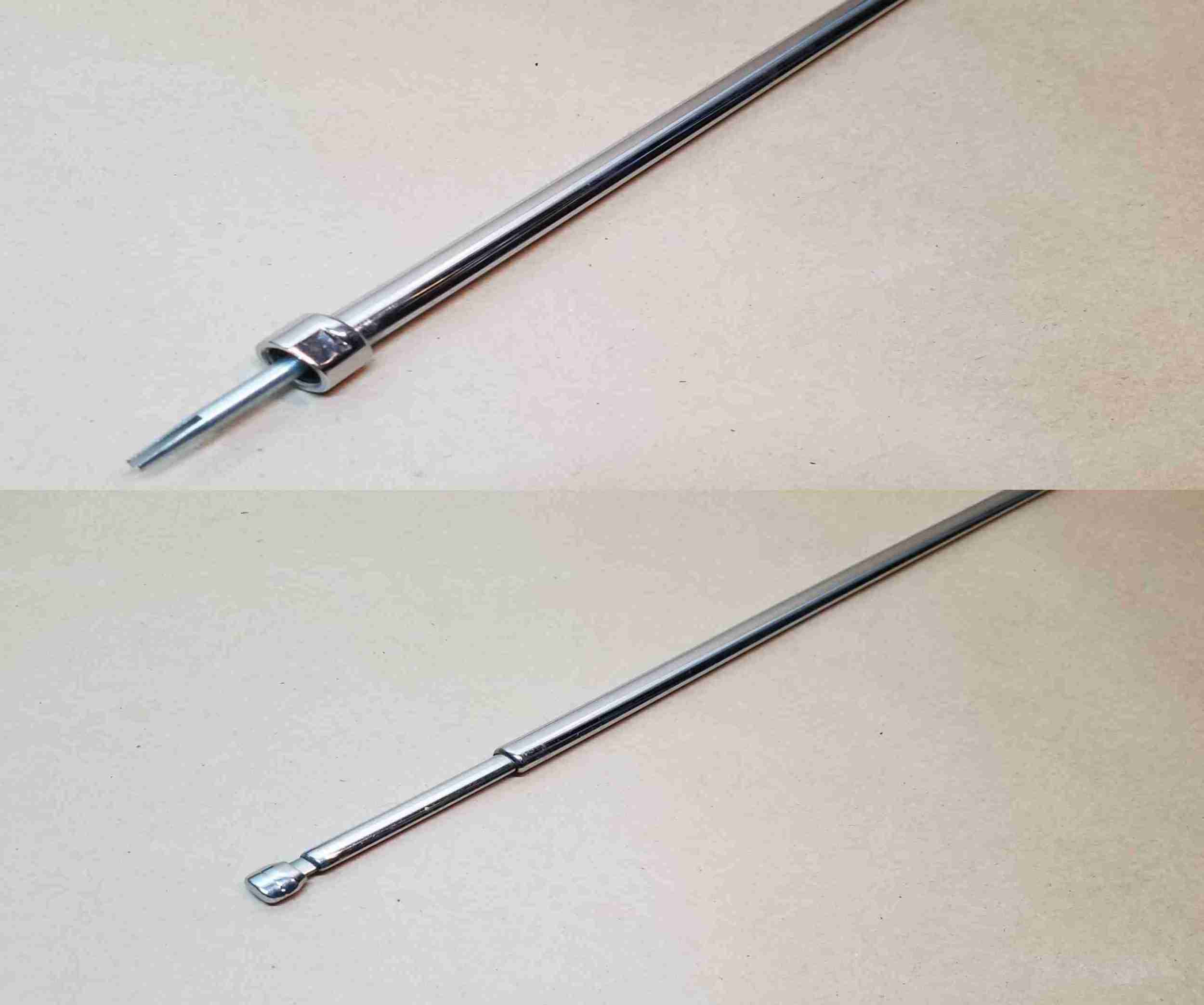 1964-66 Manual Antenna Mast, All 1964-66 w/ forked end - Image 2