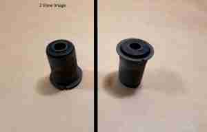 1965-70 P8,A,G - front A arm--P/8 rear lower bushing, 64-72 A,G front lower bushing