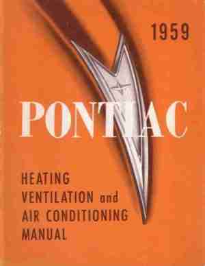 1959 Heating System Shop Manual