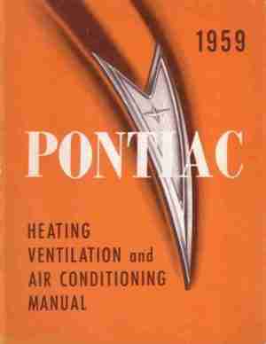 1959 Heating System Shop Manual