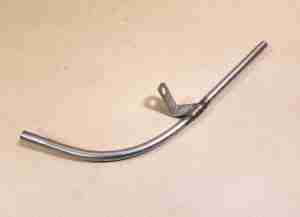 1966-68 Oil Dipstick Tube, upper w/ AC, 1966-68 A & B, 1969 B & G w/ 1st type S shape to AC lower mounting bracket