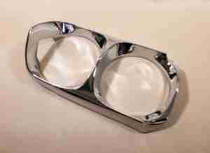 1966-67 Headlamp Bezel, LH, 1966-67 Tempest, LeMans & GTO