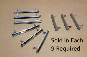 1966 Lemans Front Fender Louver, Sold in Each. 9 required per side