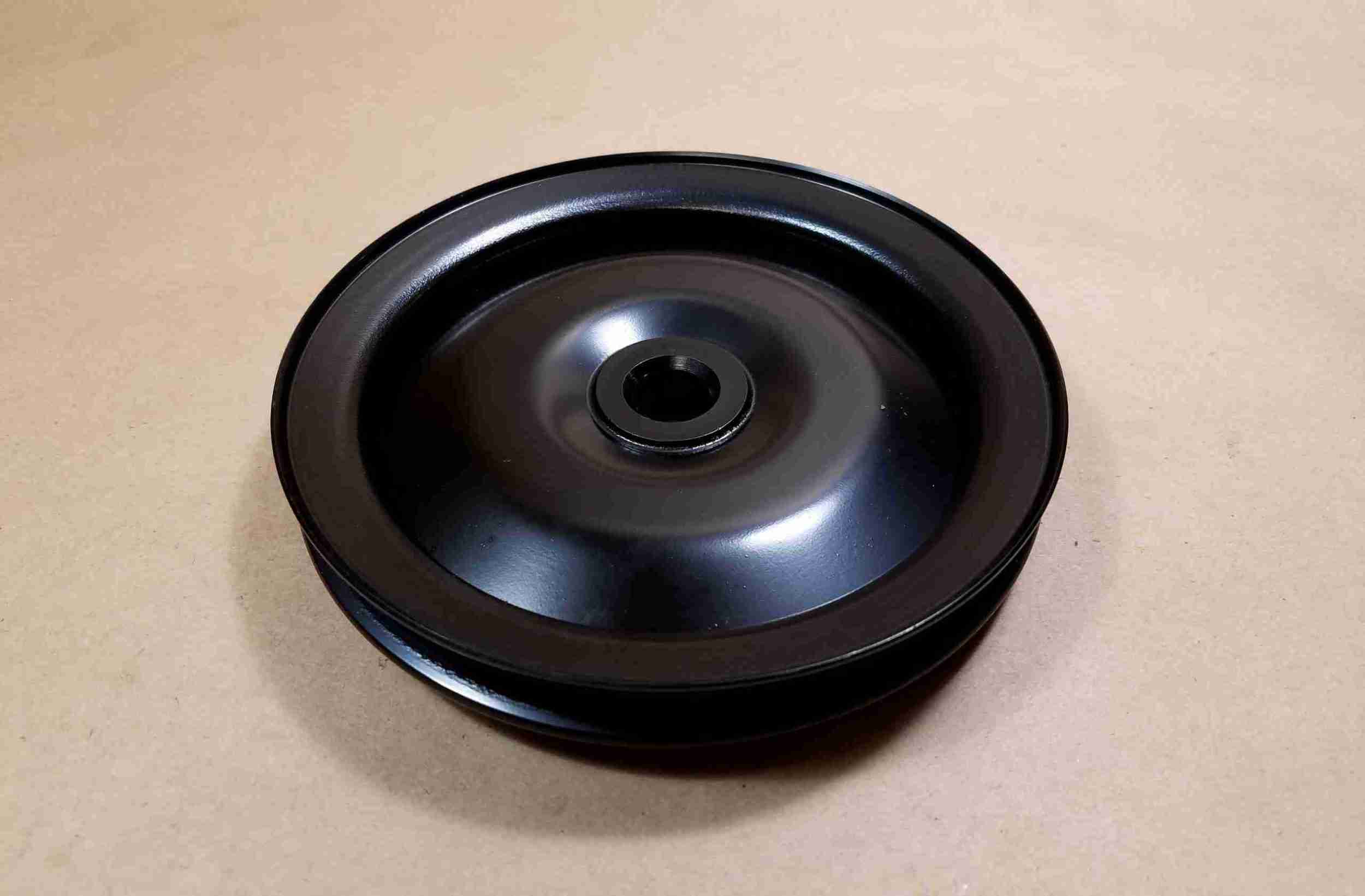 1967-70 Power Steering Pump Pulley, 1967-69 All exc AC, 1970 ABG exc AC, use w/ C9422304R pulley nut - Image 2