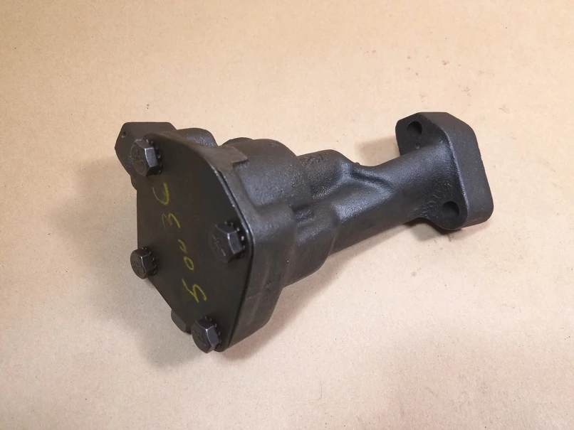 1959-71 Oil Pump, standard pressure with 9/16 Dia screen hole - Image 2