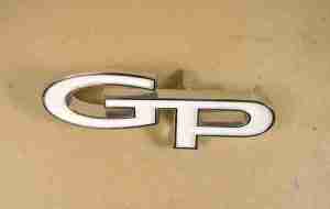 1968 Grand Prix Grille Emblem